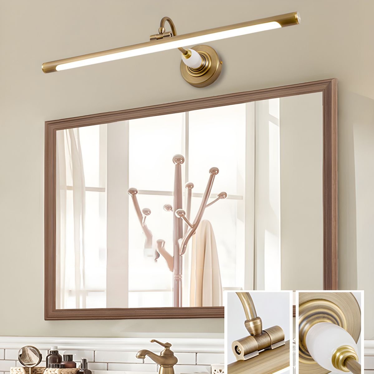 Archer Art Linear Wall Light - Dimmable, Sleek Modern Design