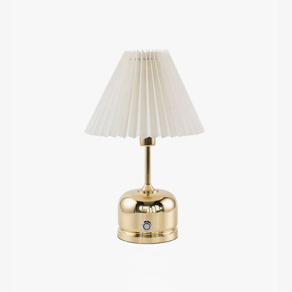 Antique Metal Table Lamp with Adjustable Brightness and Elegant Design