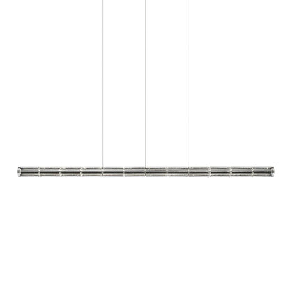 Mcdade Segmented Glass Chandelier - Elegant Design, Adjustable Height