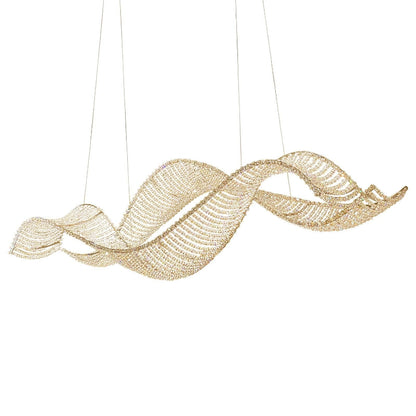 Alon Chandelier - Modern Design with Dimmable LED Lights and Adjustabl