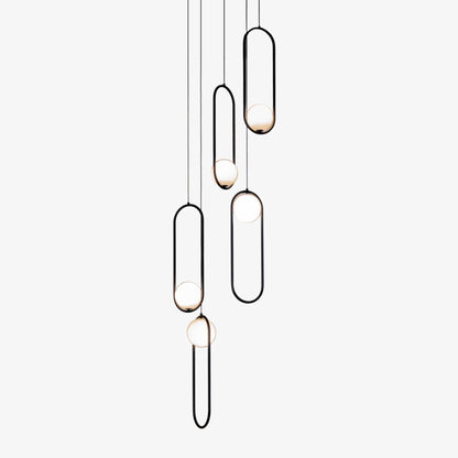 Mila Combination Chandelier - Modern Design with Adjustable Arms & LED