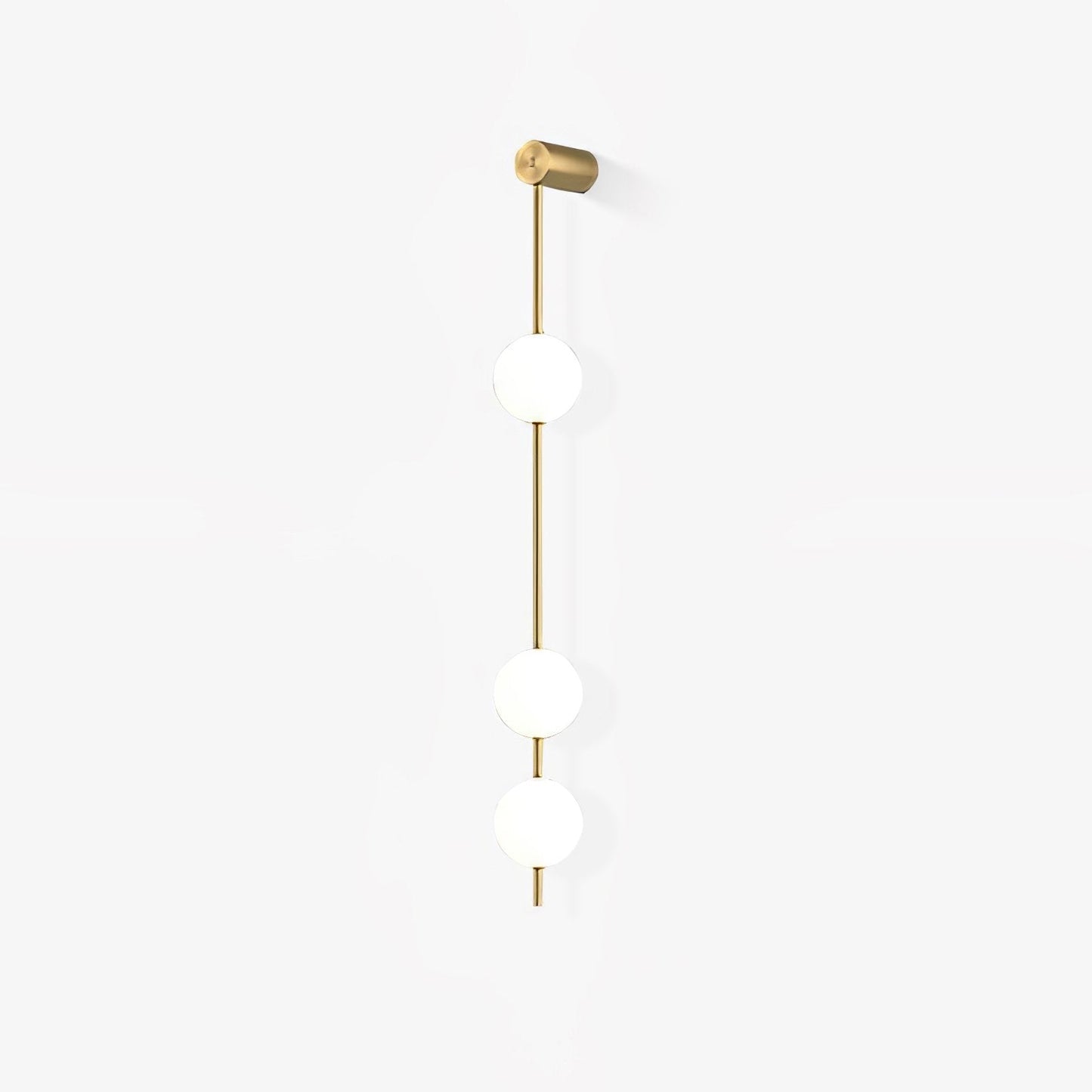 Professional Vertical Balls Wall Lamp - Adjustable Brightness, Modern