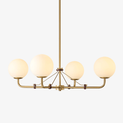 Savanna Chandelier - Elegant Lighting Fixture with Adjustable Height a