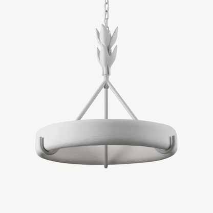 Tinsley Plaster Chandelier - Elegant Design with Adjustable Height & S