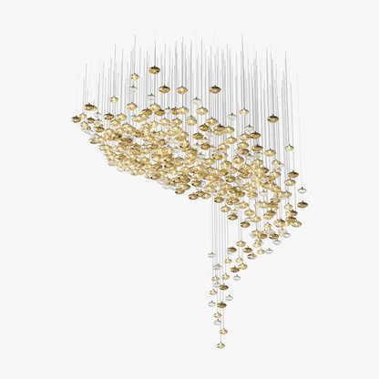 Lure Chandelier - Elegant Design with Dimmable Lighting & Energy Effic