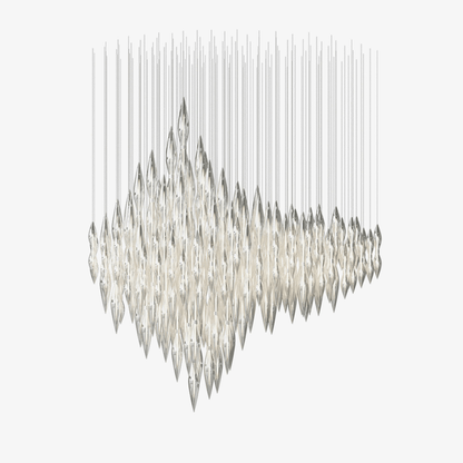 Elegant Opera Chandelier - Crystal Accents & Adjustable Height
