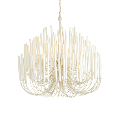 Swinton Crystal Chandelier - Elegant Lighting, Adjustable Height