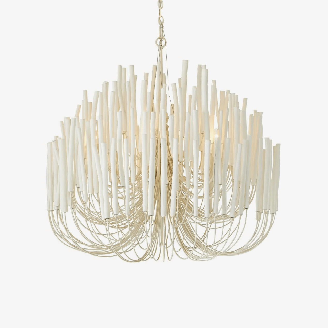 Swinton Crystal Chandelier - Elegant Lighting, Adjustable Height