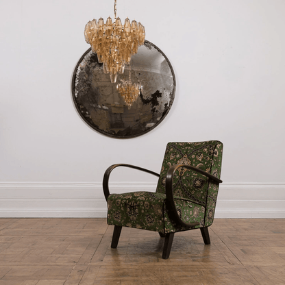 Asti Glass Chandelier - Elegant Design with Adjustable Height & Crysta