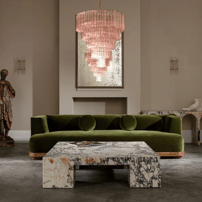 Grande Treviso Chandelier - Elegant Design with Adjustable Height & LE