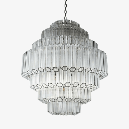 Grande Palermo Crystal Chandelier - Elegant Design, Adjustable Height