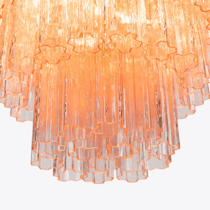 Rina Firenze Crystal Chandelier - Elegant Design, Adjustable Height