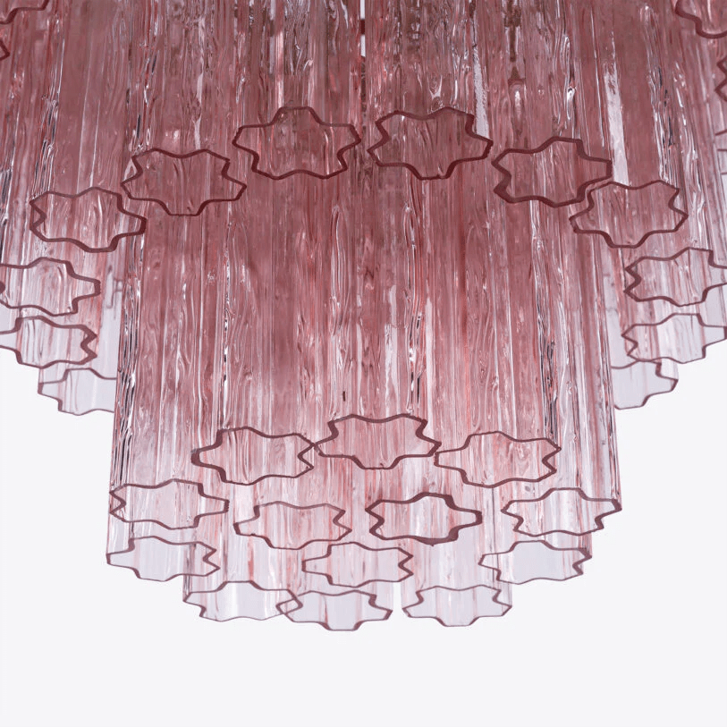 Rina Firenze Crystal Chandelier - Elegant Design, Adjustable Height