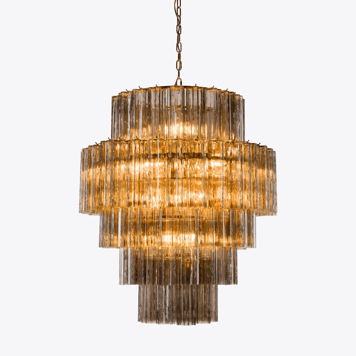 Rina Firenze Crystal Chandelier - Elegant Design, Adjustable Height