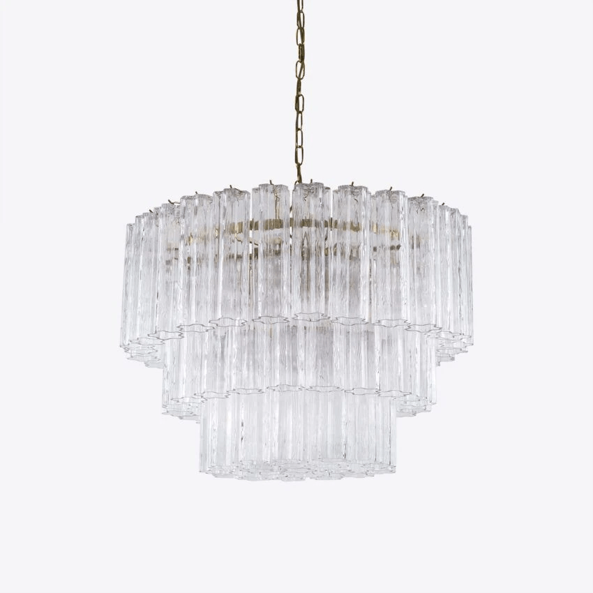Medium Treviso Chandelier - Elegant Design with Adjustable Height & LE