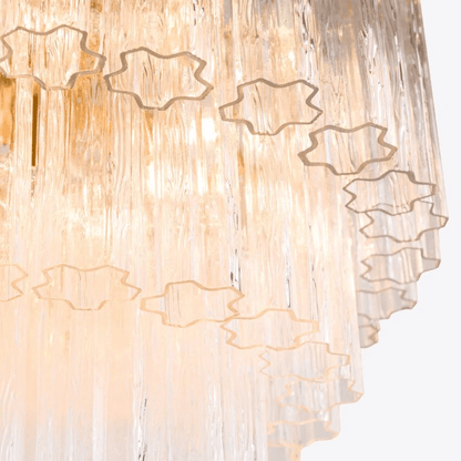 Medium Treviso Chandelier - Elegant Design with Adjustable Height & LE