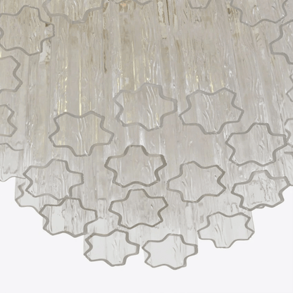 Elegant Large Treviso Chandelier - Dimmable, Crystal Accents