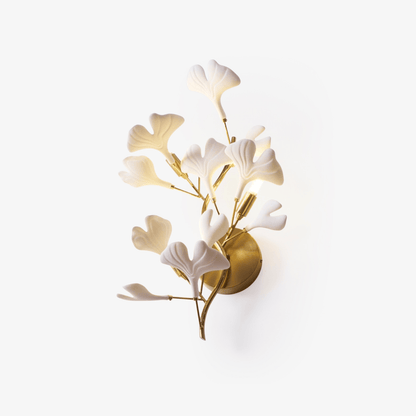 Gingko Modern Wall Lamp - LED Illumination & Adjustable Brightness