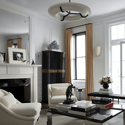 Elegant Alabaster Pendant Light - Adjustable Height, Soft Glow