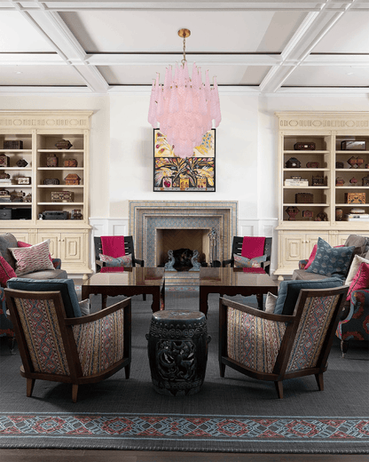 Ollie Drop Chandelier - Elegant Design with Adjustable Height & LED Co