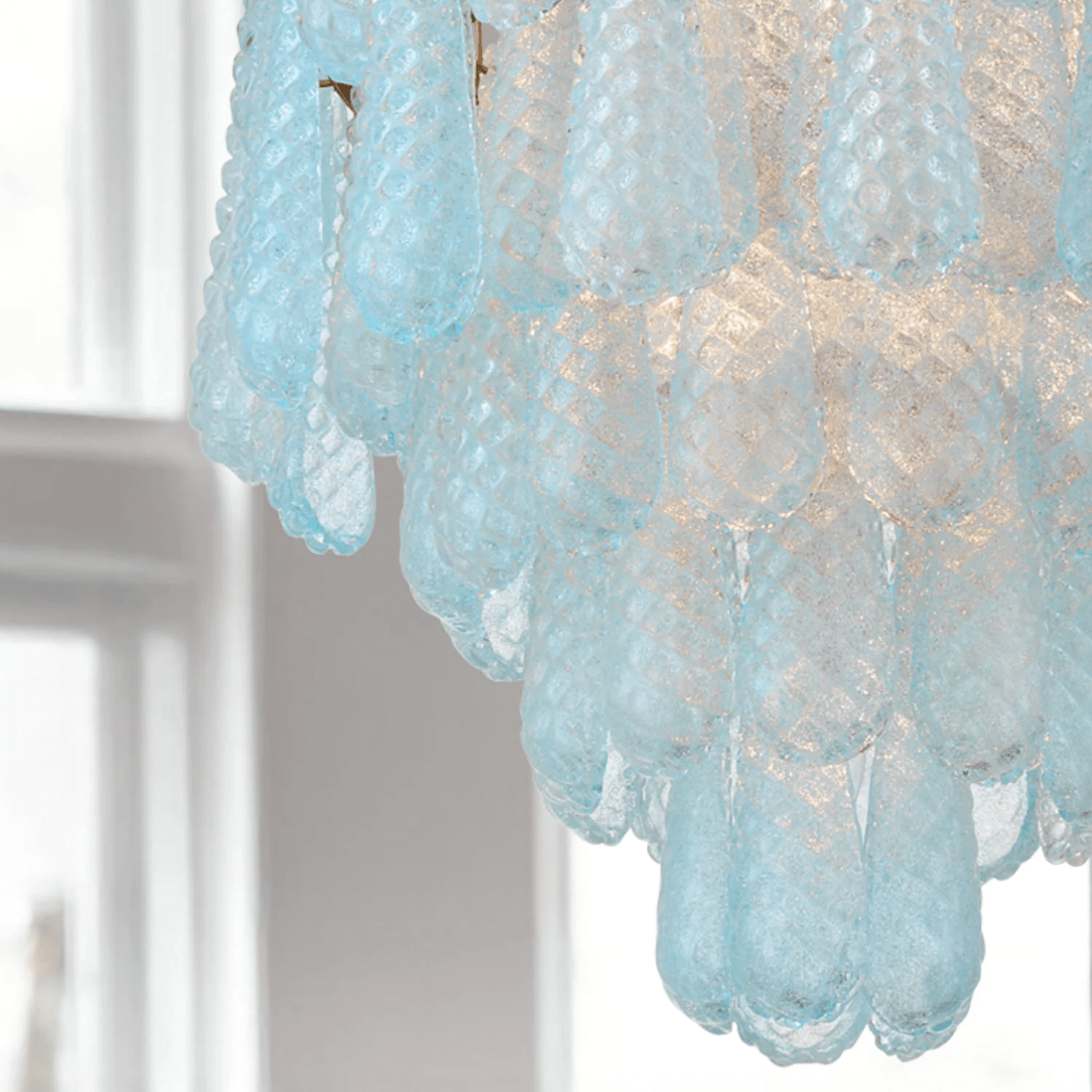 Ollie Drop Chandelier - Elegant Design with Adjustable Height & LED Co
