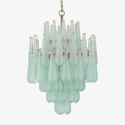 Ollie Drop Chandelier - Elegant Design with Adjustable Height & LED Co