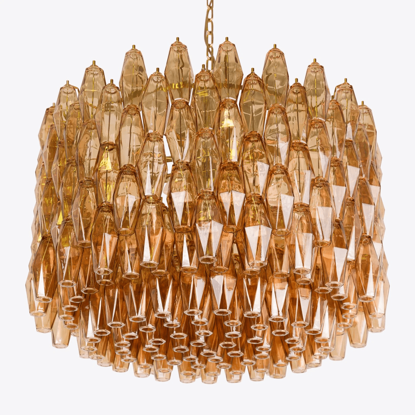 Sorrento Drum Chandelier - Elegant Design with Adjustable Height & LED