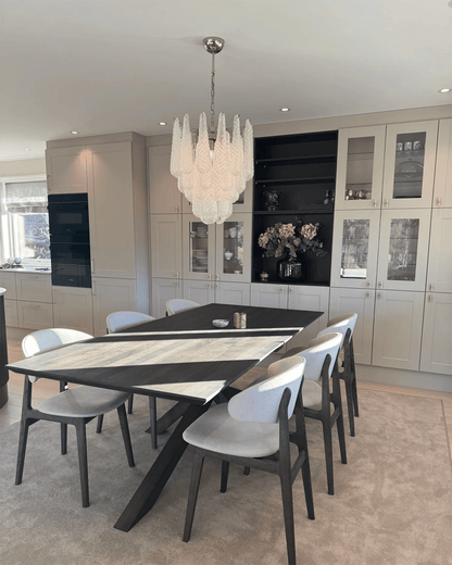 Viola Drop Chandelier - Elegant Design with Adjustable Height & Crysta