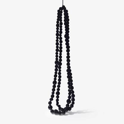 Cosmic Beads Chandelier - Elegant Design with Adjustable Height & LED