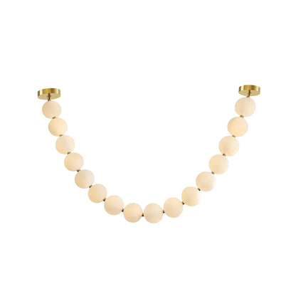 Halti Acrylic Chandelier Necklace - Elegant Design, Lightweight & Dura