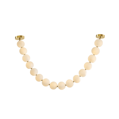 Halti Acrylic Chandelier Necklace - Elegant Design, Lightweight & Dura