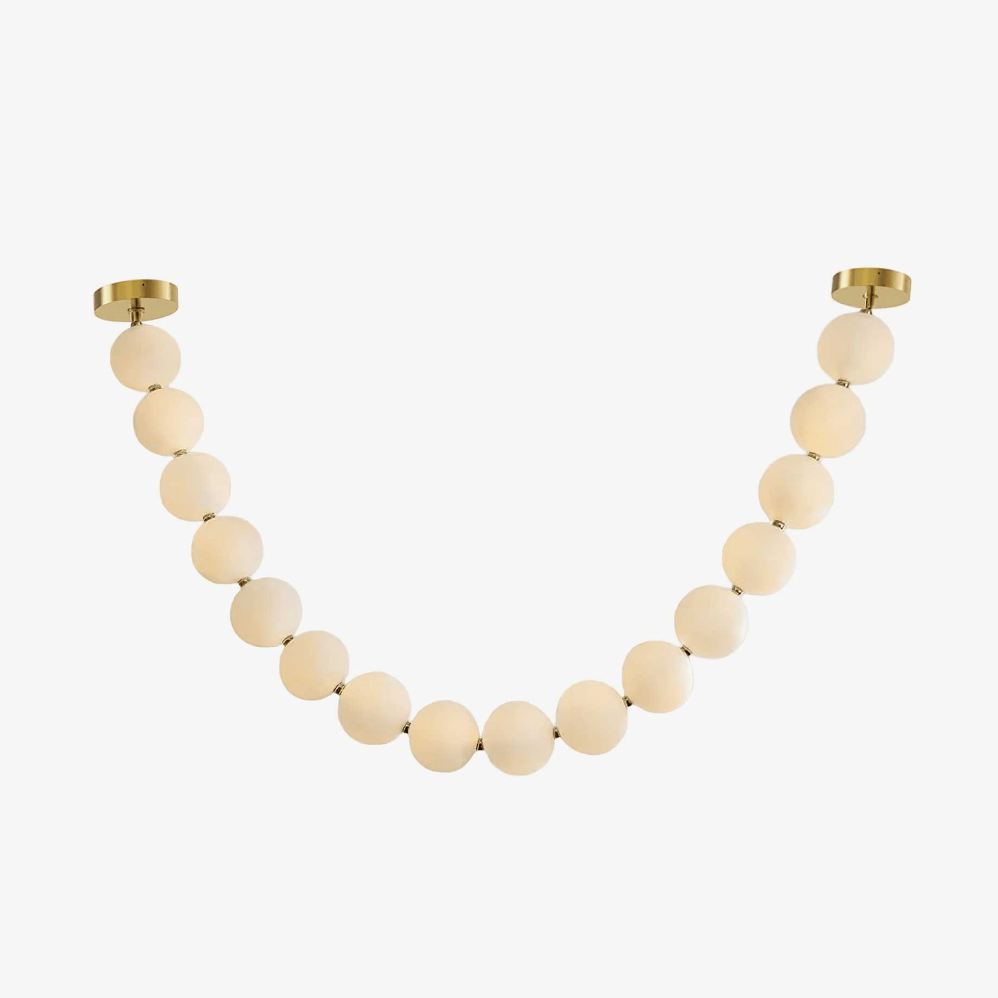 Halti Acrylic Chandelier Necklace - Elegant Design, Lightweight & Dura