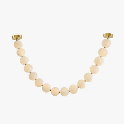 Halti Acrylic Chandelier Necklace - Elegant Design, Lightweight & Dura