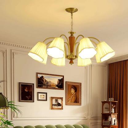 Bellora Bloom Crystal Chandelier - Elegant Design with Adjustable Heig