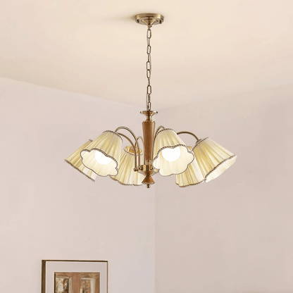 Bellora Bloom Crystal Chandelier - Elegant Design with Adjustable Heig