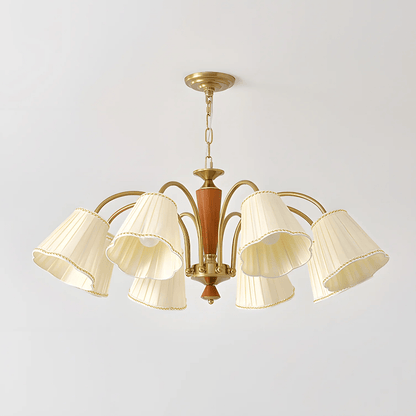 Bellora Bloom Crystal Chandelier - Elegant Design with Adjustable Heig