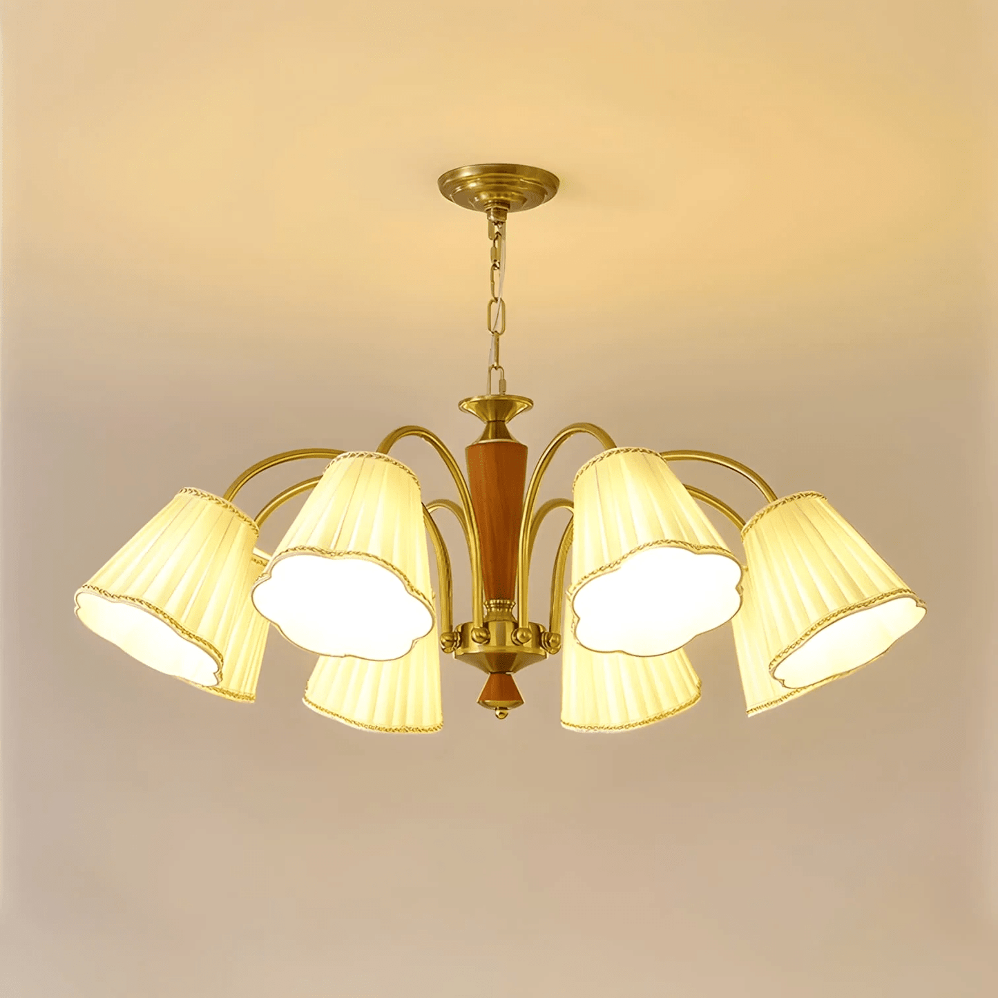 Bellora Bloom Crystal Chandelier - Elegant Design with Adjustable Heig