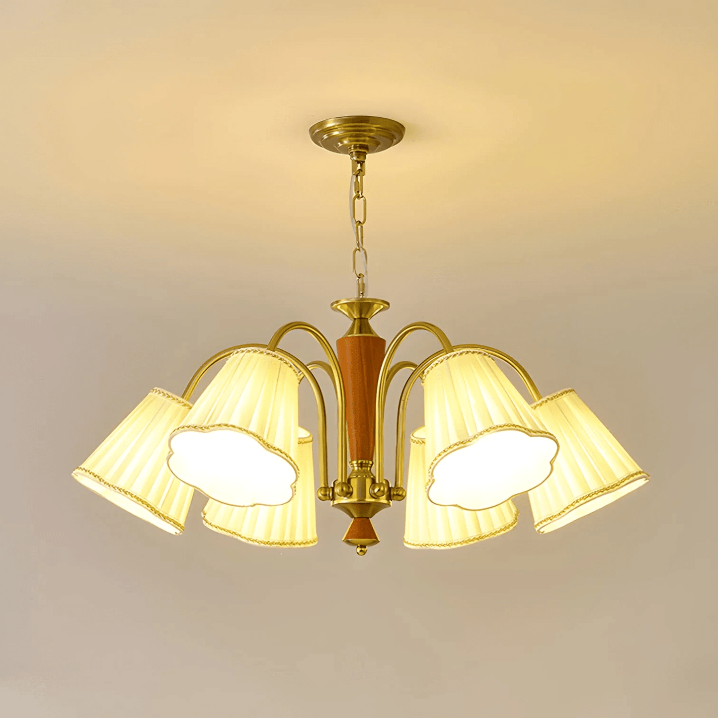 Bellora Bloom Crystal Chandelier - Elegant Design with Adjustable Heig