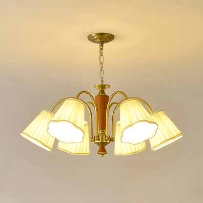 Bellora Bloom Crystal Chandelier - Elegant Design with Adjustable Heig