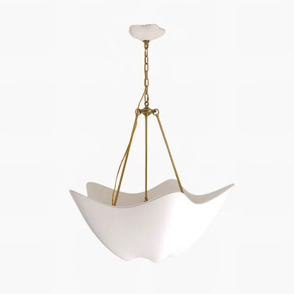 Luvonea Plaster Chandelier - Elegant Design with Adjustable Height & L