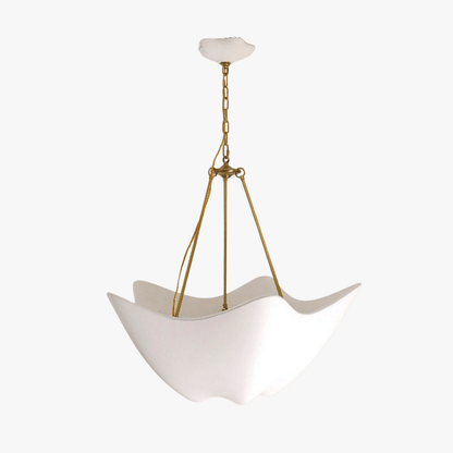 Luvonea Plaster Chandelier - Elegant Design with Adjustable Height & L