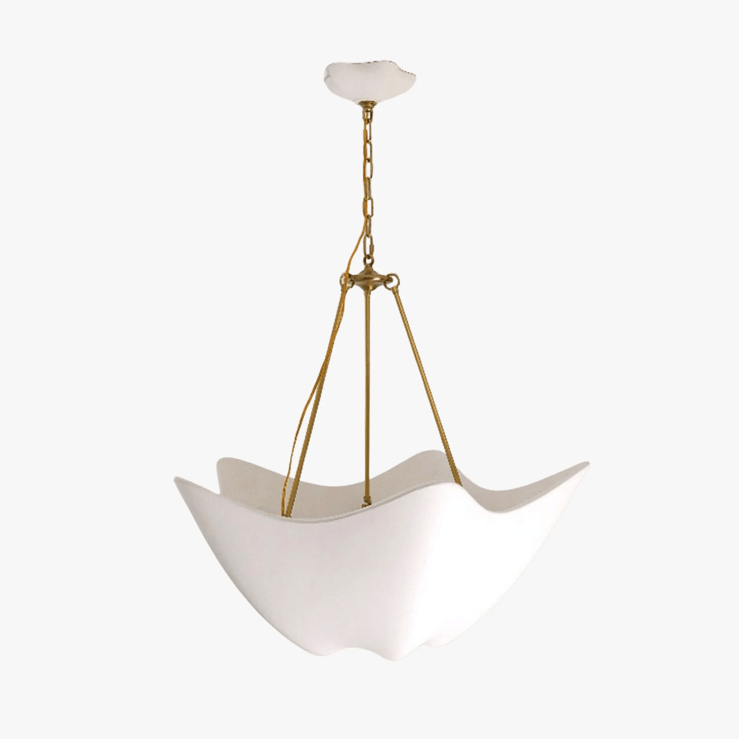 Luvonea Plaster Chandelier - Elegant Design with Adjustable Height & L