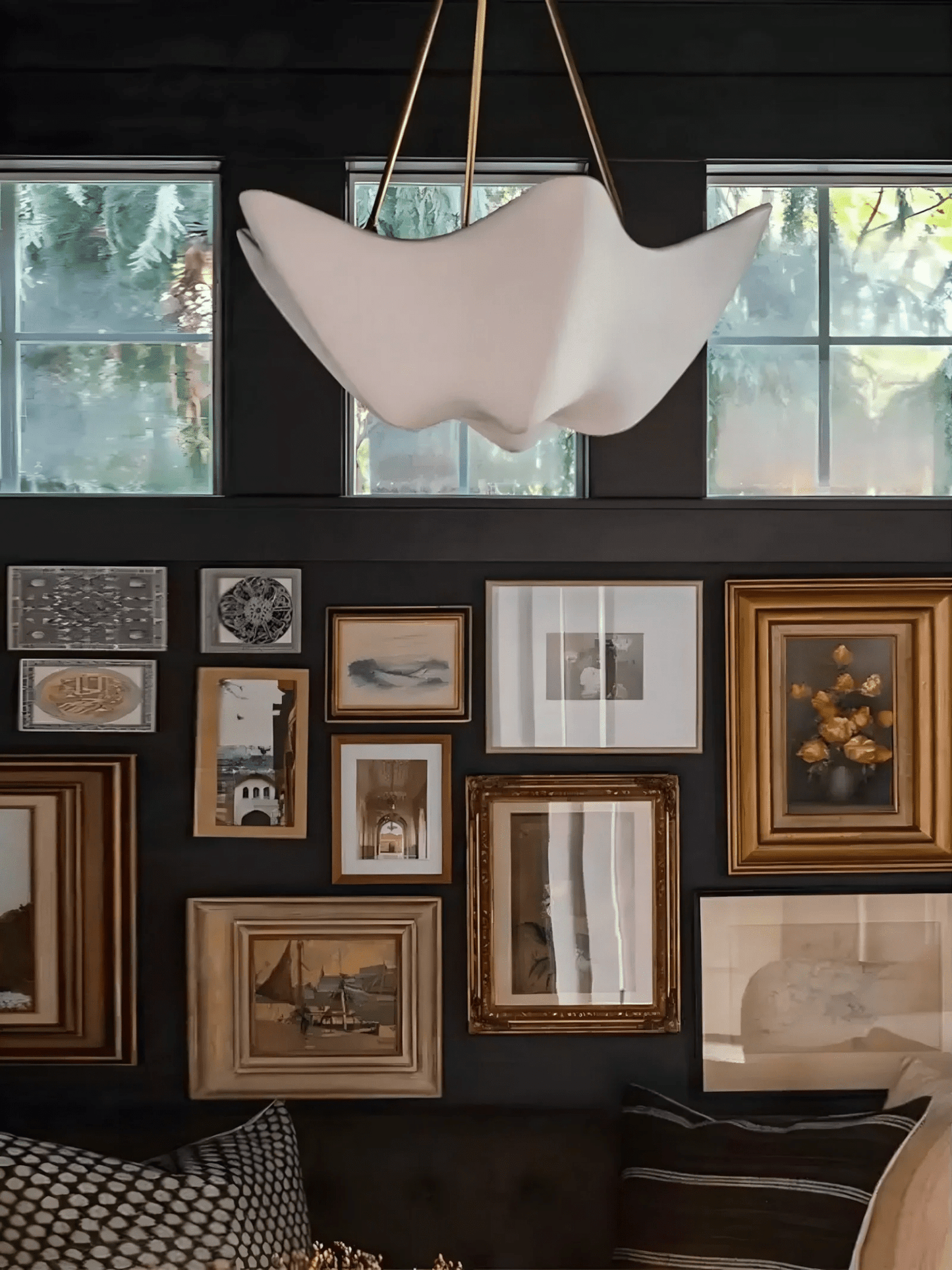 Luvonea Plaster Chandelier - Elegant Design with Adjustable Height & L