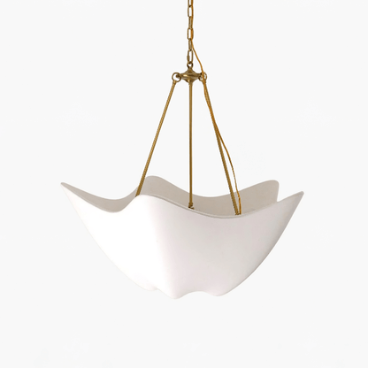 Luvonea Plaster Chandelier - Elegant Design with Adjustable Height & L
