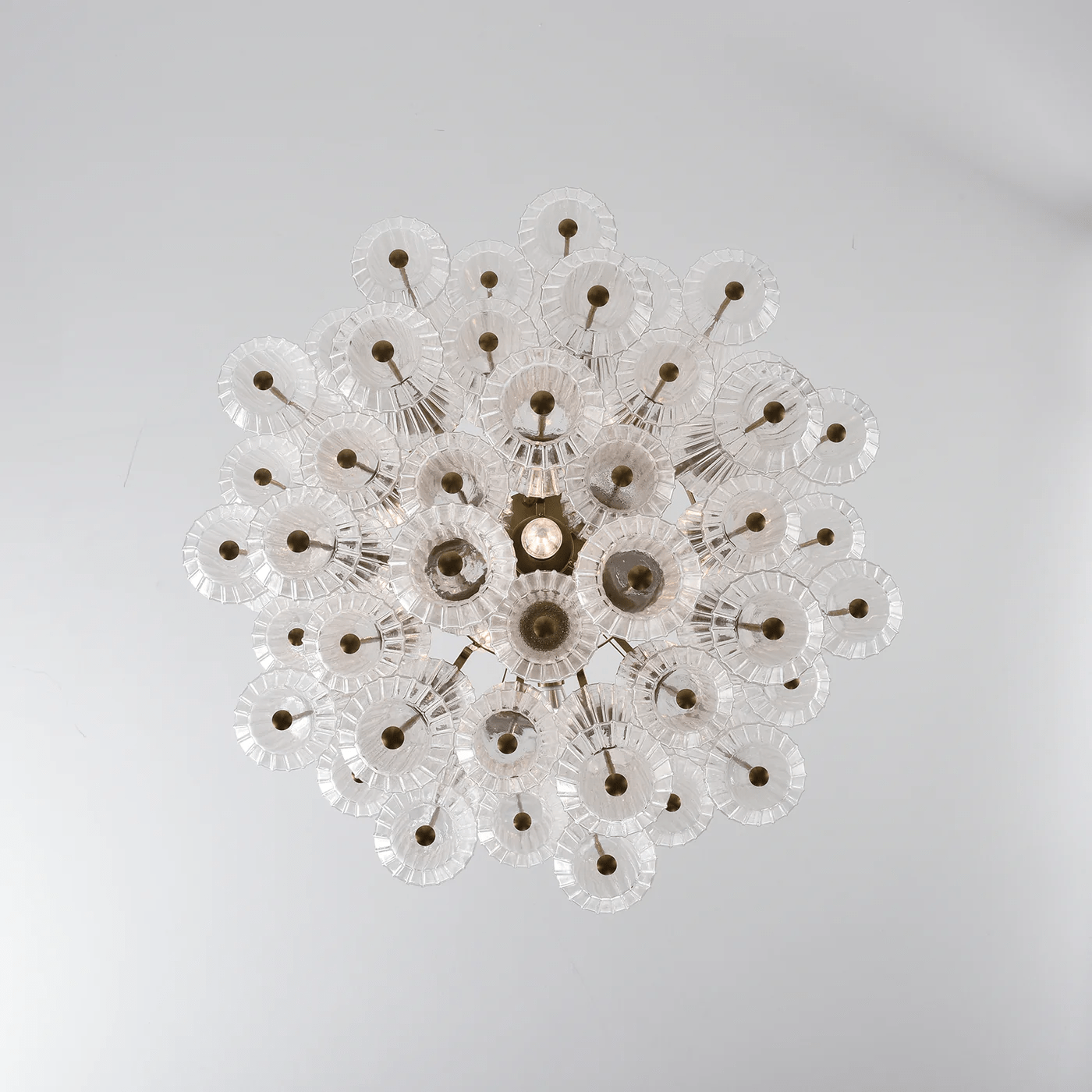 Florenzia Crystal Glass Chandelier - Elegant Design with Adjustable He