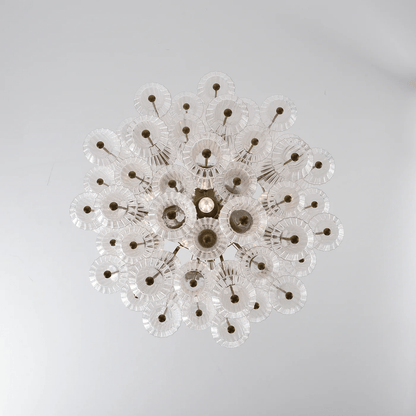 Florenzia Crystal Glass Chandelier - Elegant Design with Adjustable He