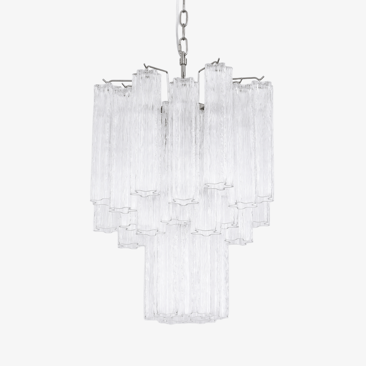 Giselle Crystal Glass Chandelier - Elegant Design & Adjustable Height