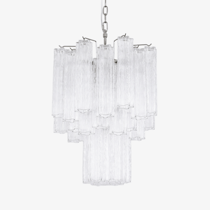 Giselle Crystal Glass Chandelier - Elegant Design & Adjustable Height