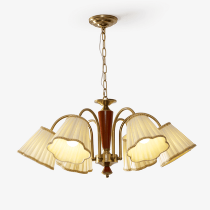 Bellora Bloom Crystal Chandelier - Elegant Design with Adjustable Heig