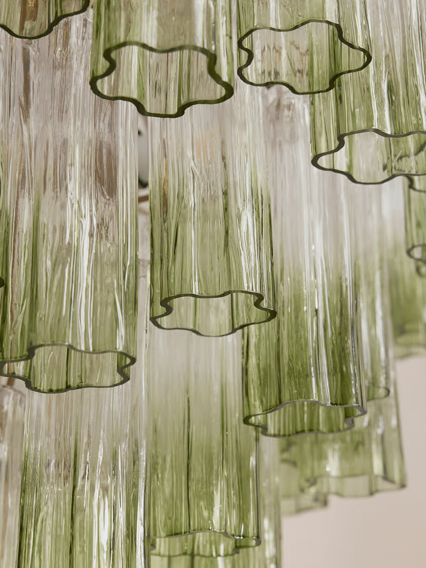 Chiara Chandelier - Elegant Crystal Design with Adjustable Height
